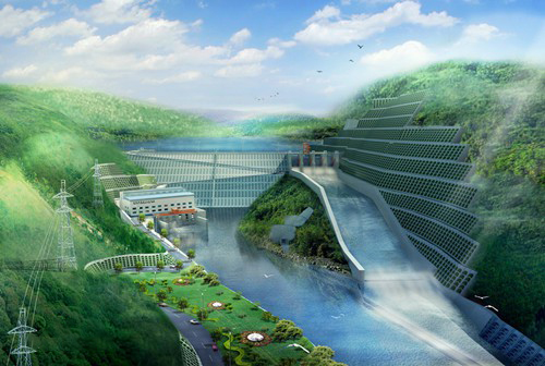 玉树老挝南塔河1号水电站项目